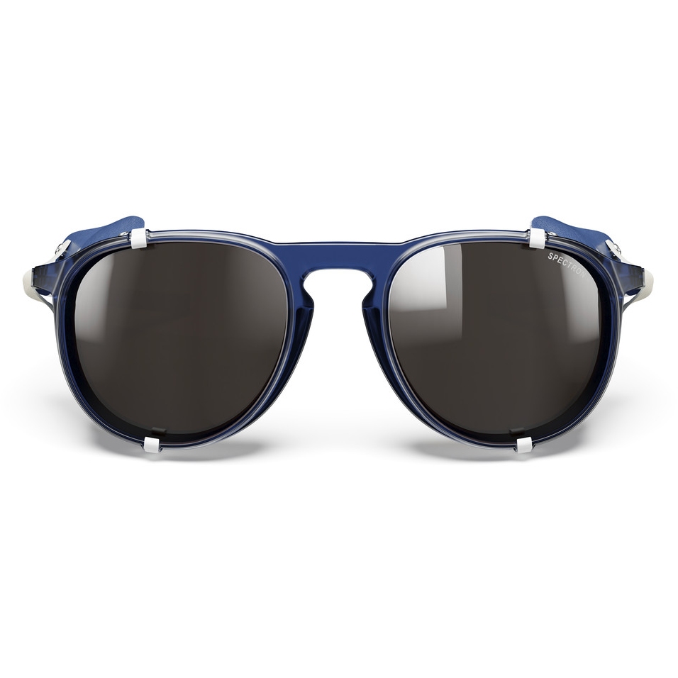 Julbo Millenium Sunglasses - Blue Translucent Glossy / Blue / White - Siver Flash Spectron 4