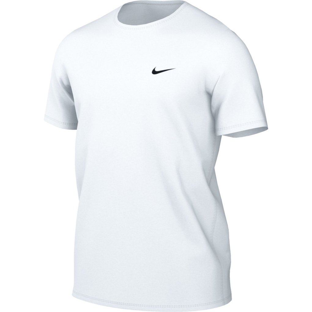 Nike Dri-FIT UV Hyverse Short-Sleeve Fitness Top Men - white/black DV9839-100