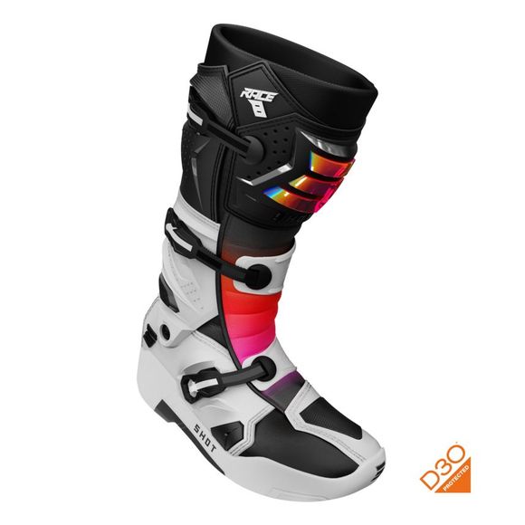 Shot RACE 8 2024 cross Boots - Black / MulticolorRef: so2445-c64876