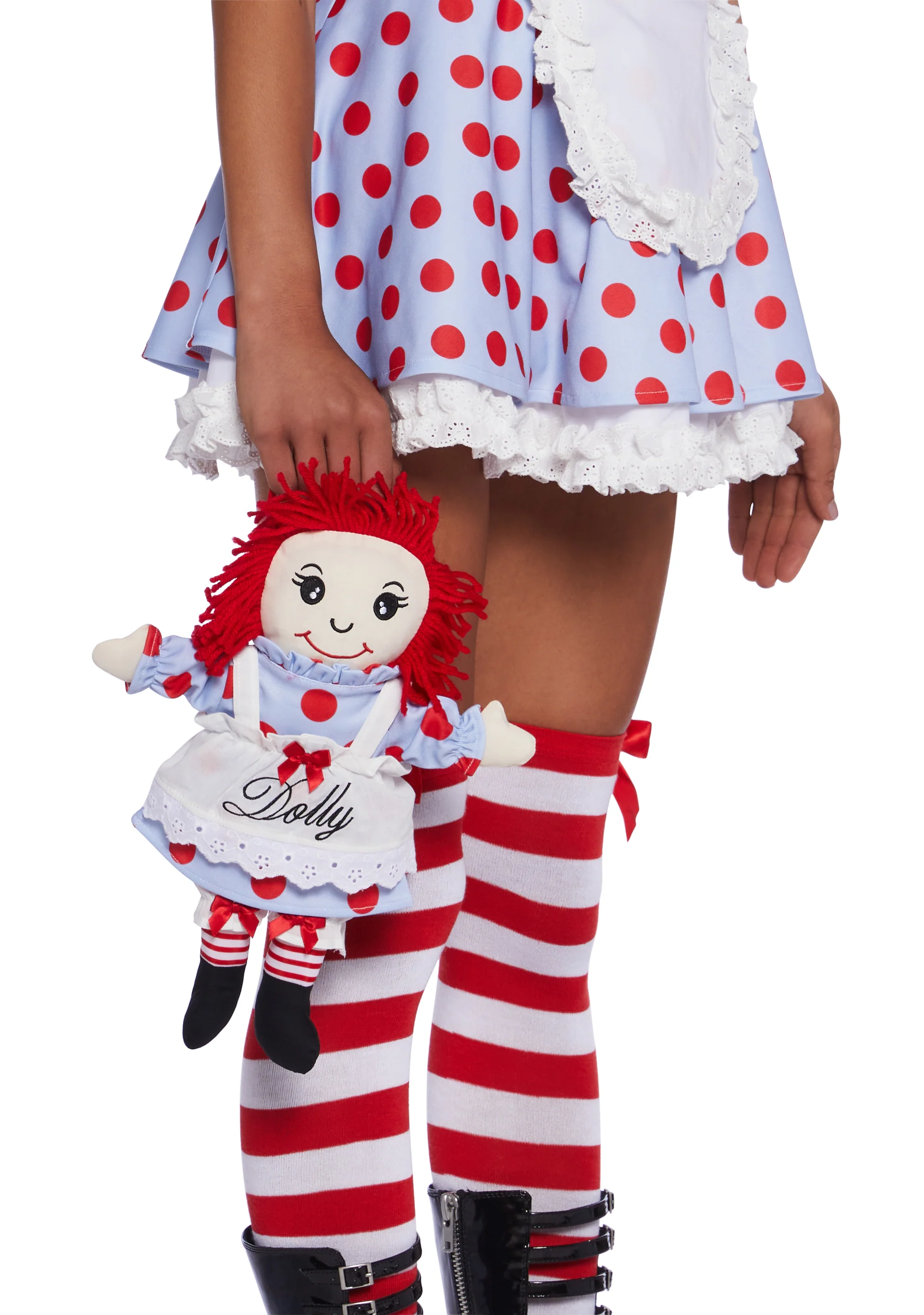 Darling Rag Doll Costume and Wig Set