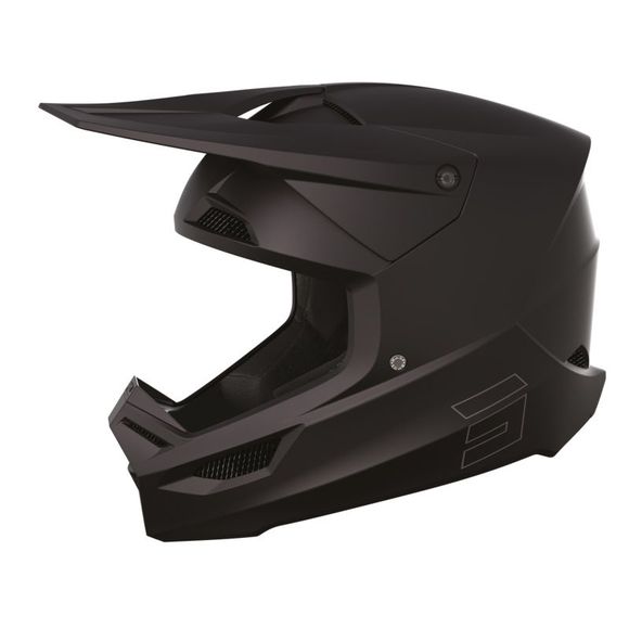 Shot RACE cross helmet - SOLID - MATT 2024 - BlackRef: SO2402