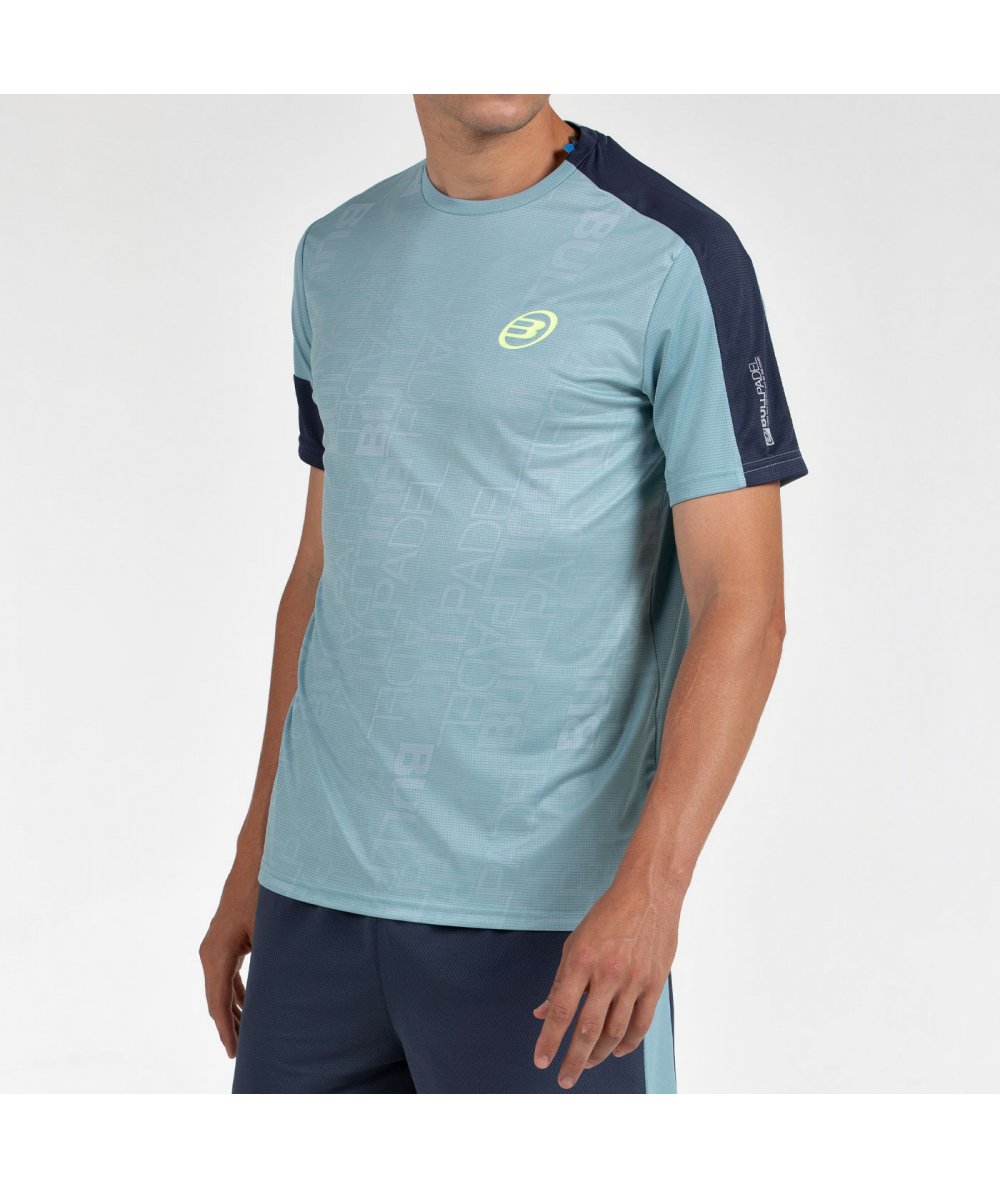 BULLPADEL LEIDO BLUE GREEN T-SHIRT