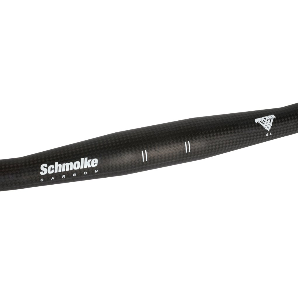 Schmolke SL Handlebar - MTB | 31.8 | 1K Carbon | Flat Bar - White Edition
