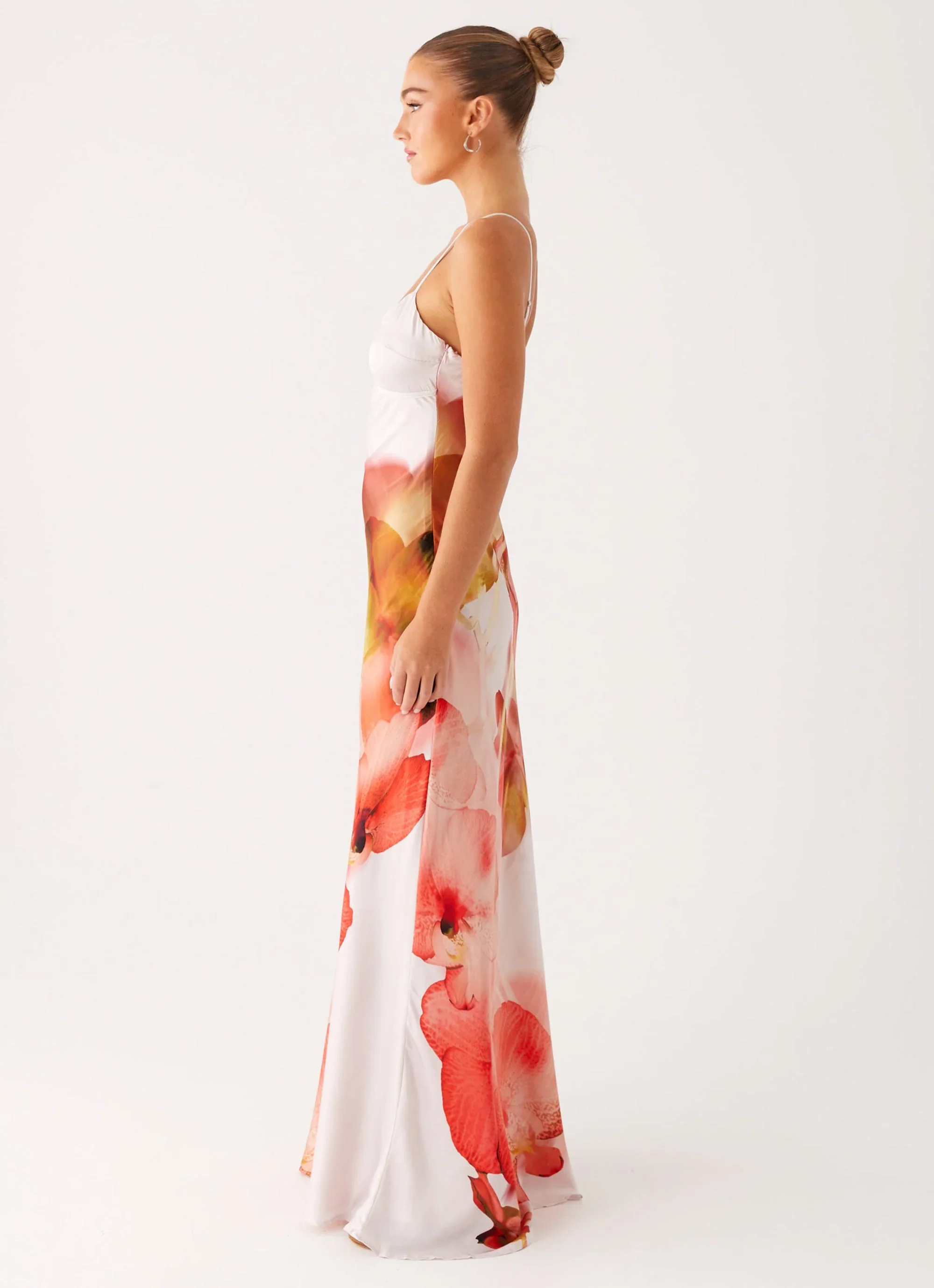 Pacha Maxi Dress - Peach Rose
