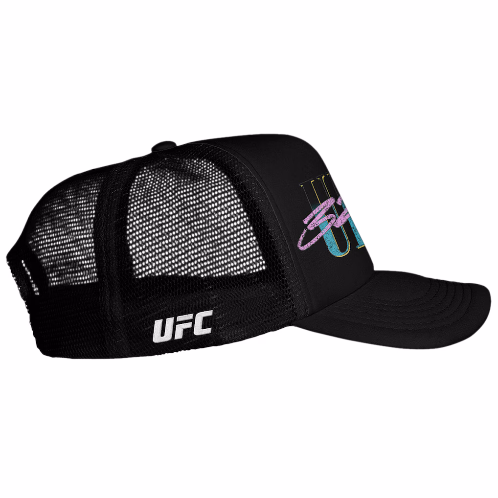 Men's Black  UFC 327 Suave Trucker Adjustable Hat