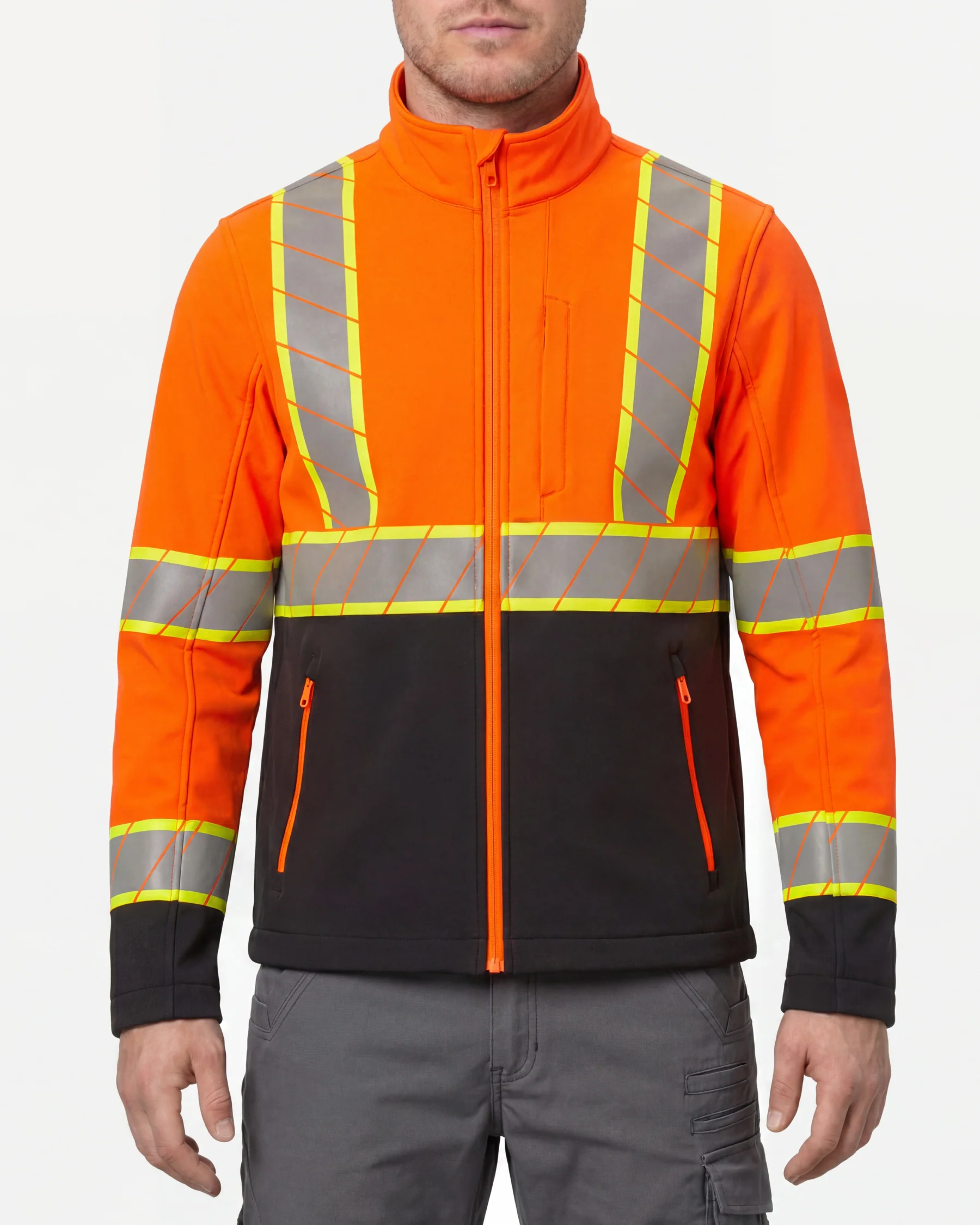 High Visibility Softshell Jacket Class 2