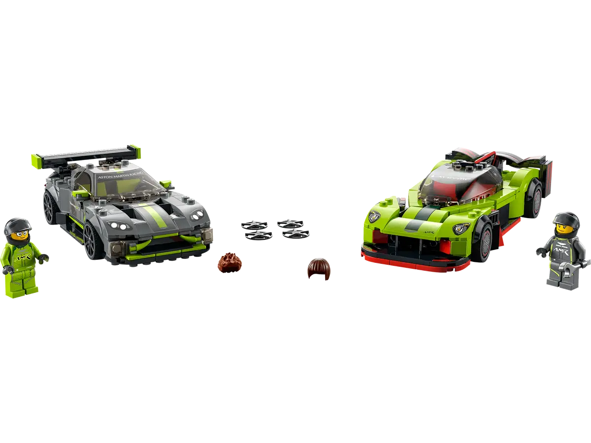 76910 Aston Martin Valkyrie AMR Pro and Aston Martin Vantage GT3 LEGO