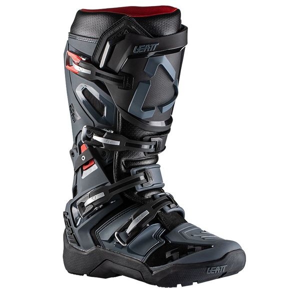 Enduro Boots Leatt ENDURO 5.5 FLEXLOCK - GRAPHENE 2024 - Black / GreyRef: LB0429