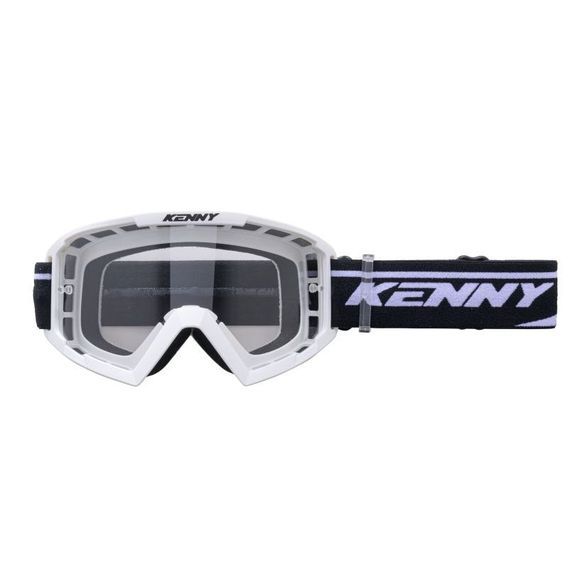Kenny TRACK 2025 cross mask - White / BlueRef : KE2318 / 251-0803014-00