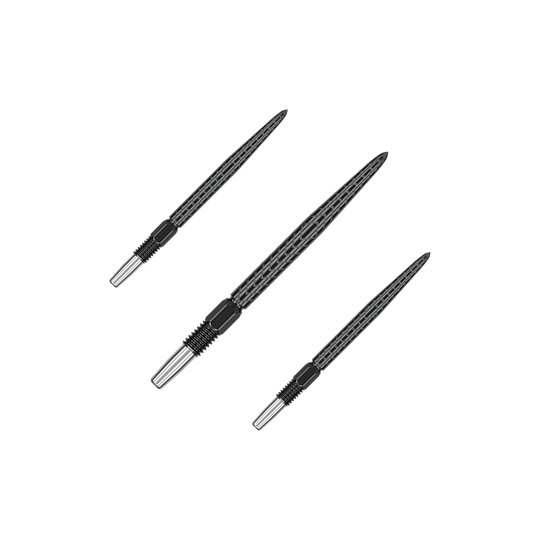 Target Swiss Point RVE dart tips - Black