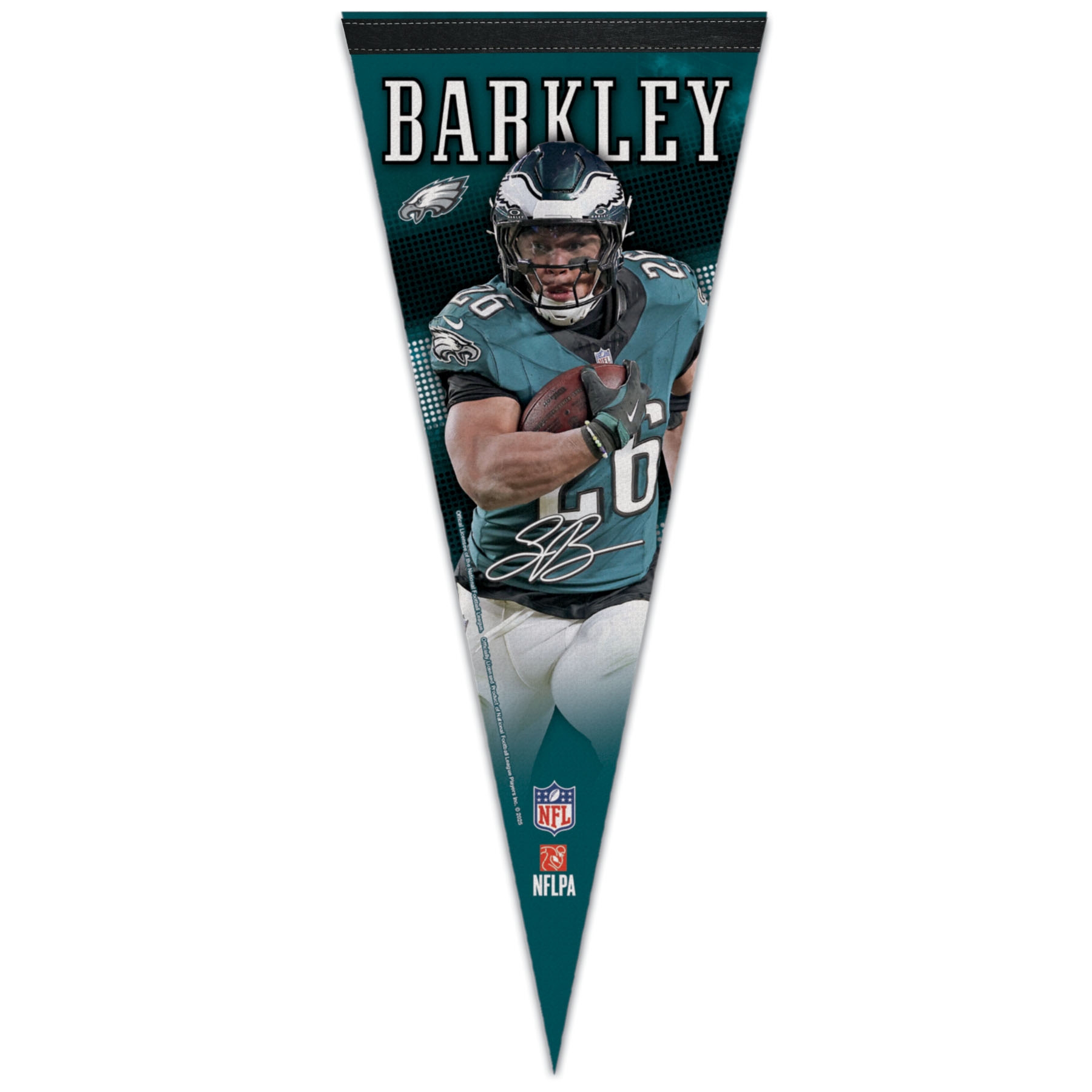 Saquon Barkley Philadelphia Eagles Player Premium WinCraft NFL Pennant
