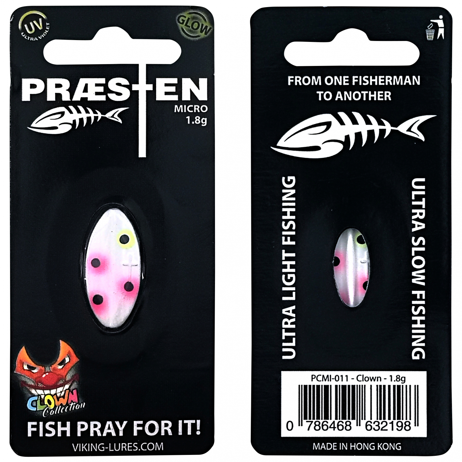 Westin Inline Bait Præsten Mikro (Clown)