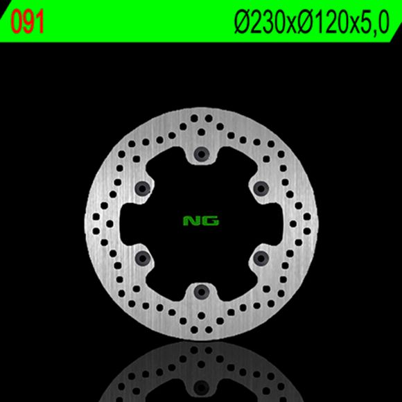 NG Round Fixed Brake DiscRef: NGD00034A / 1023883