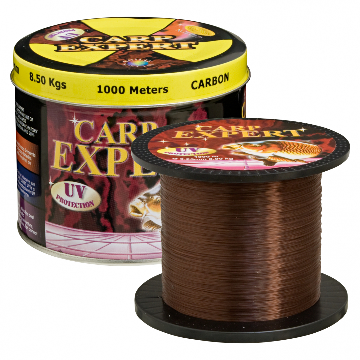 Energofish Fishing Line Line Carp Expert UV (purple, 1.000 m)