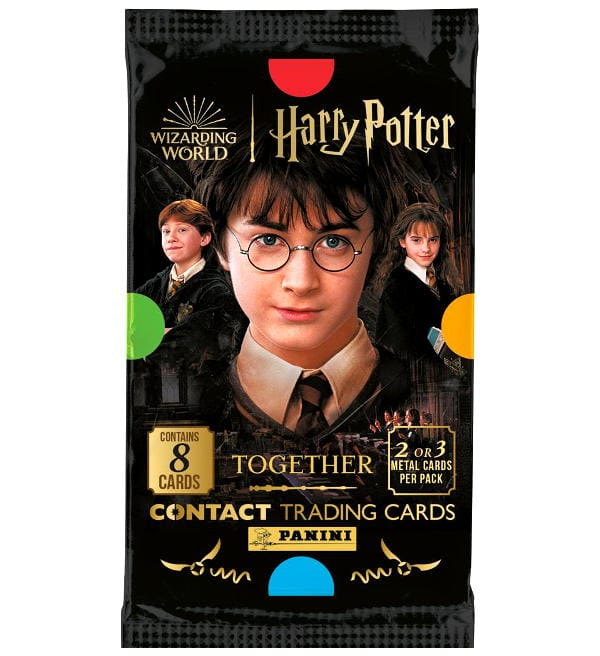 Panini Harry Potter TOGETHER Contact Trading Cards - Box with 18 packets