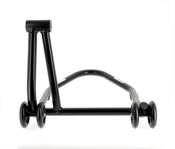 Bihr Right Single-Sided Stand Home Track Matte Black Wheels Black UniversalRef: BI01516A / 3032149