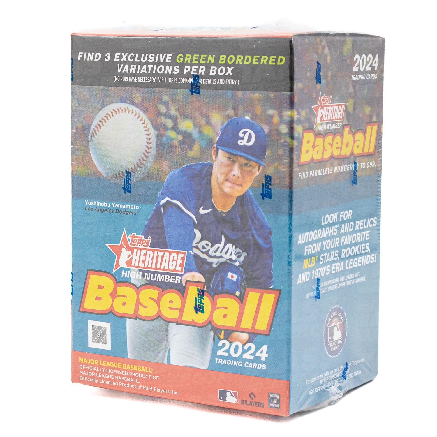 2024 Topps Heritage High Number Baseball MLB Blaster Box