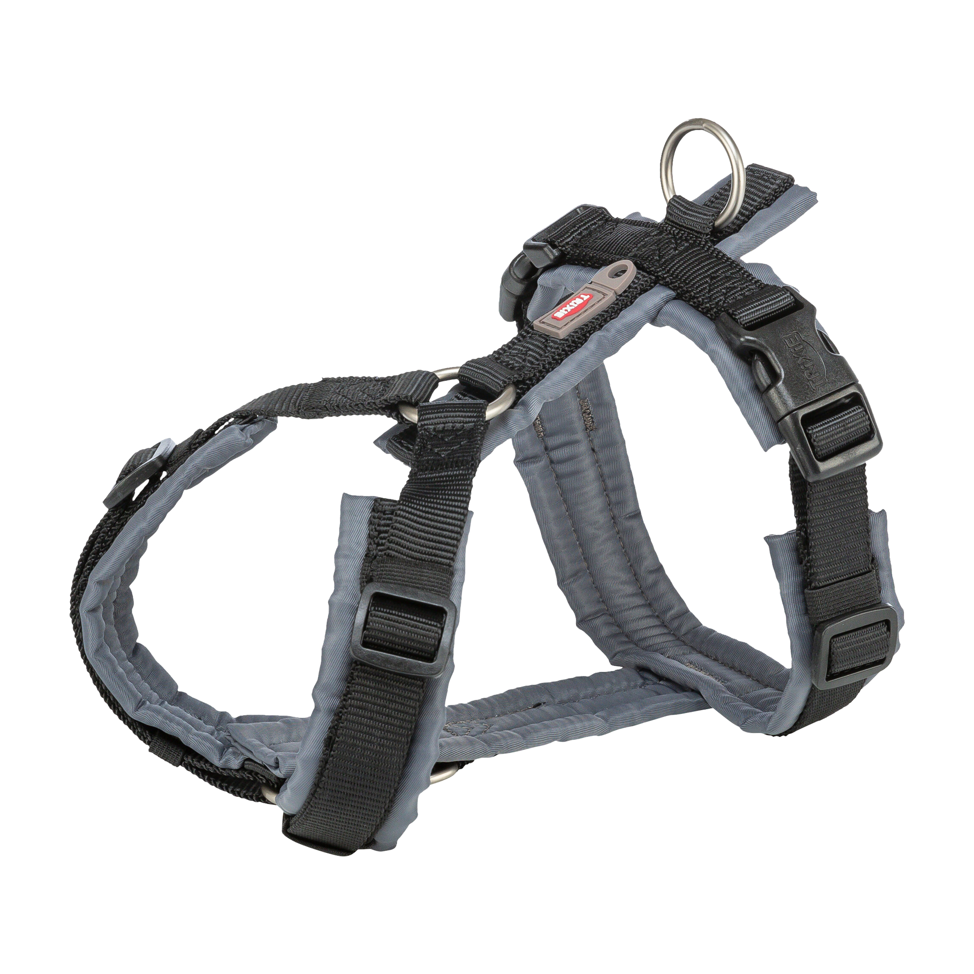 Trixie Premium Trekking Dog Harness - black/graphite - S