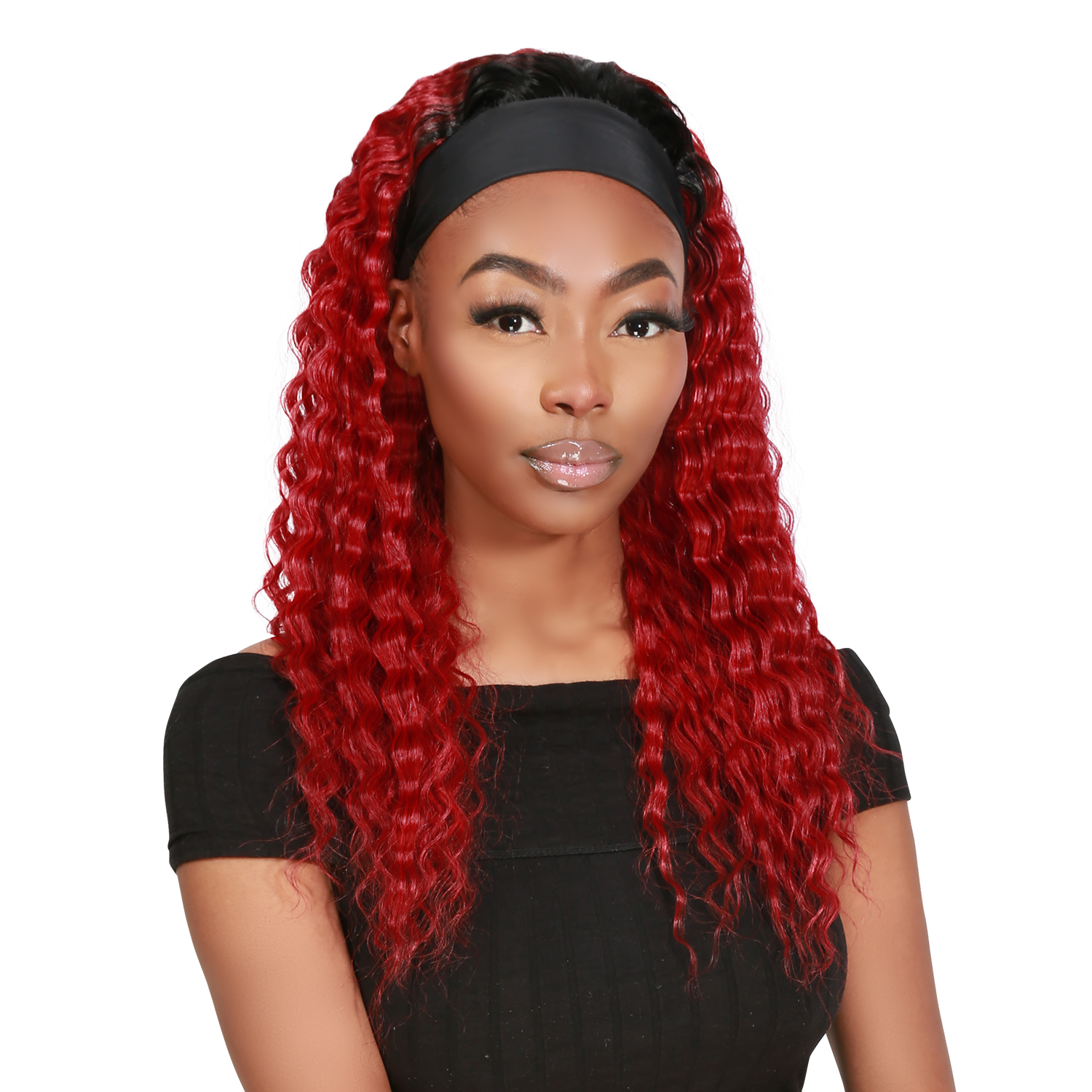 Studio Cut by Pros Glueless None Lace Headband Wig HBW002