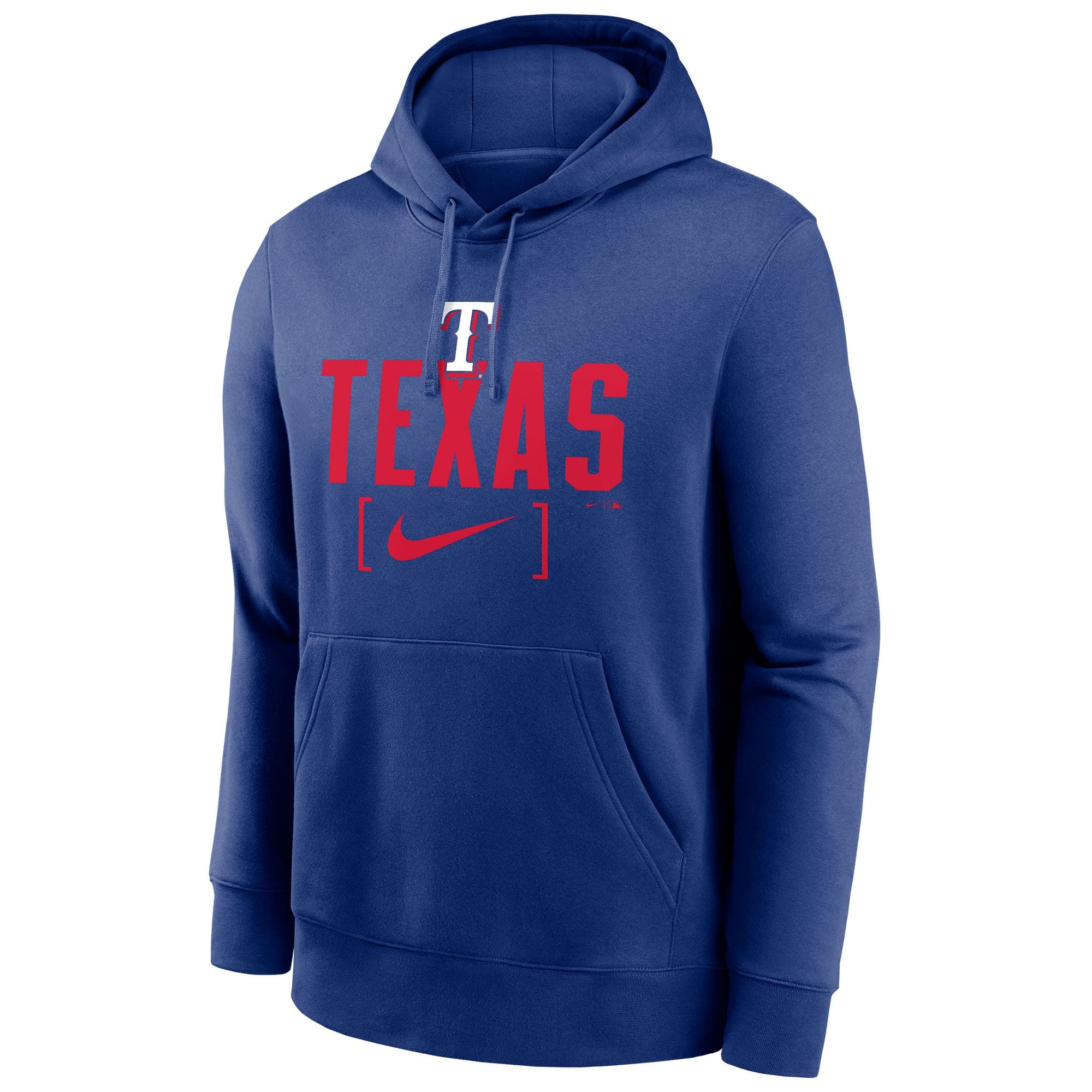 Texas Rangers Nike Club Slack MLB Hoodie Blue