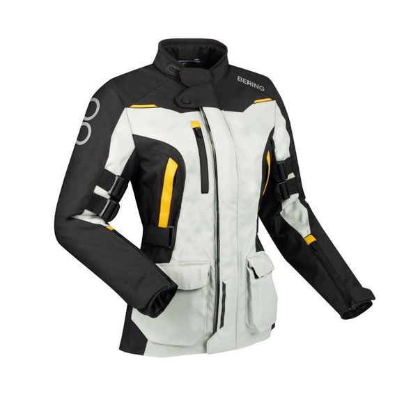 Bering Lady Zephyr Bering Motorcycle Jacket - Black / GrayRef: Br1578-C156