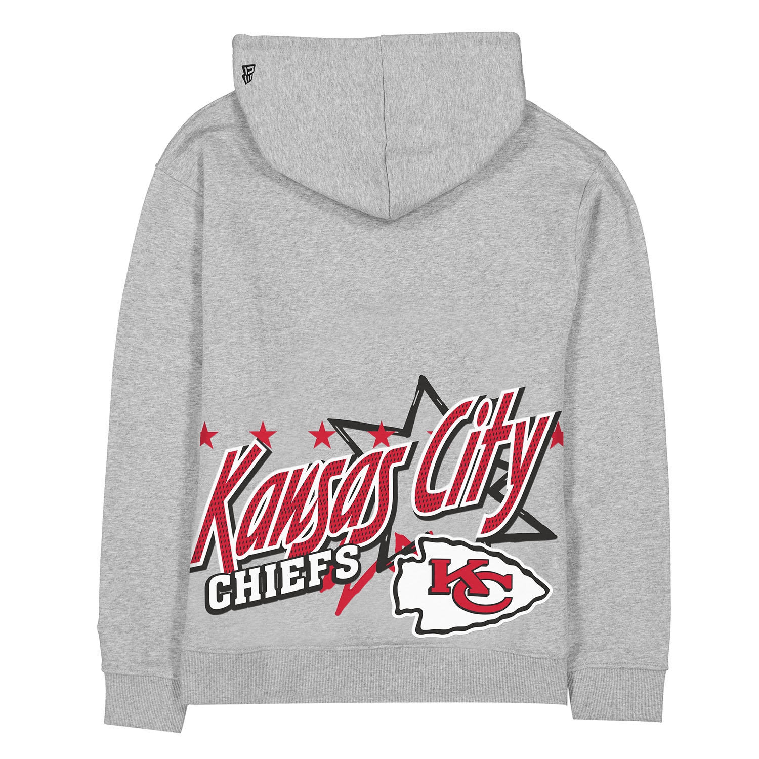 Kansas City Chiefs Sport Classics Oversized NFL Hoodie Gray