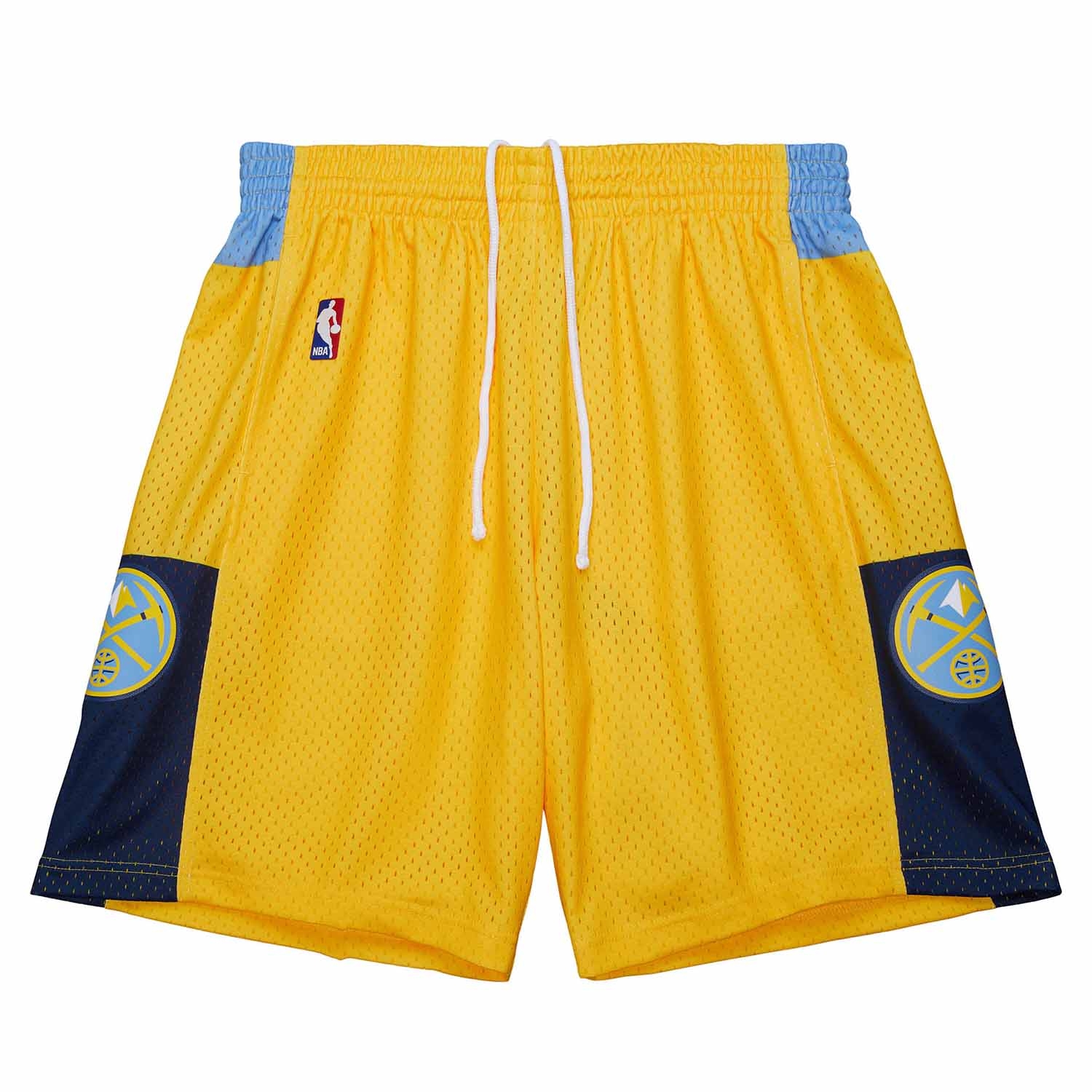 Denver Nuggets 2017-18 Swingman NBA Shorts Yellow