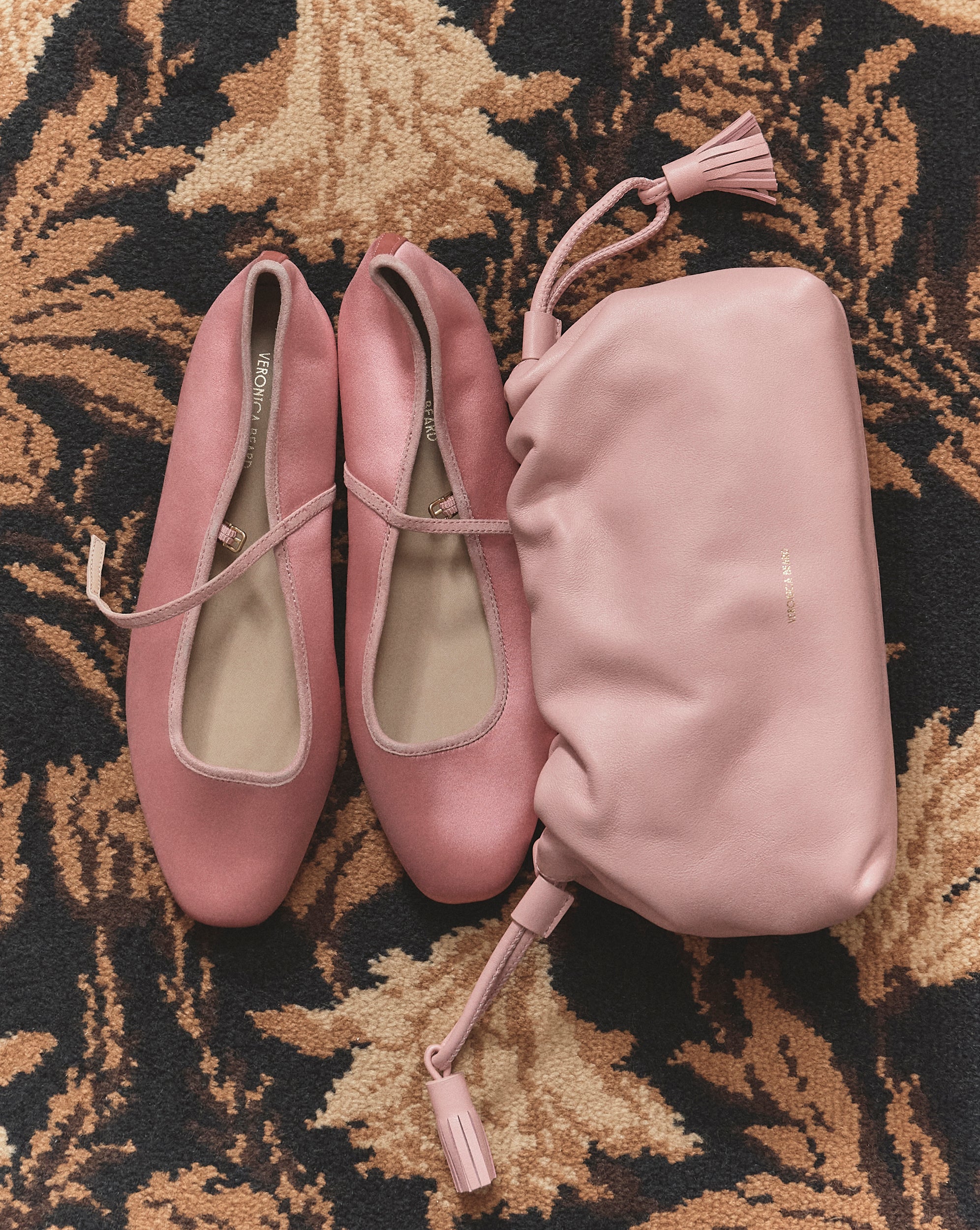 Ellie Satin Flat