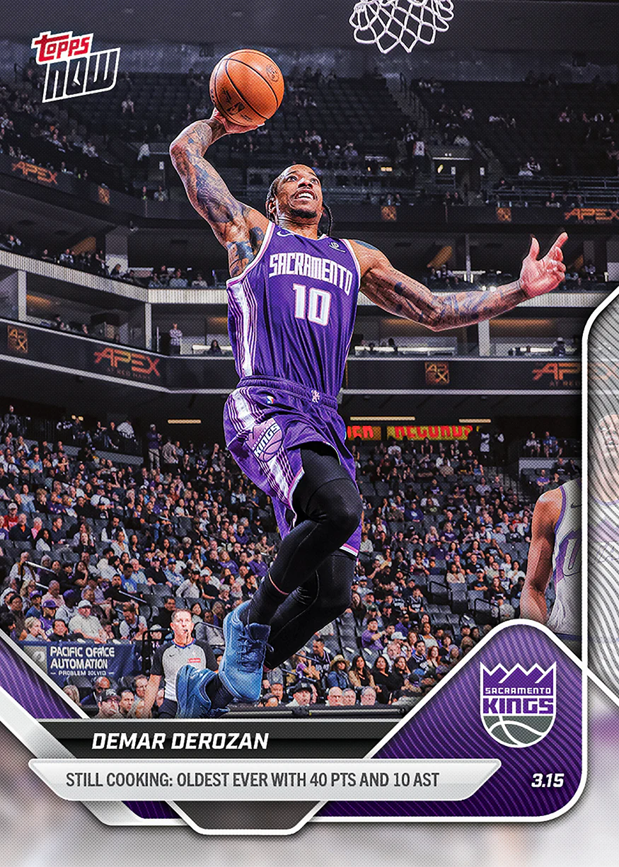 DeMar DeRozan - 2025-26 NBA Topps NOW® - Card 208