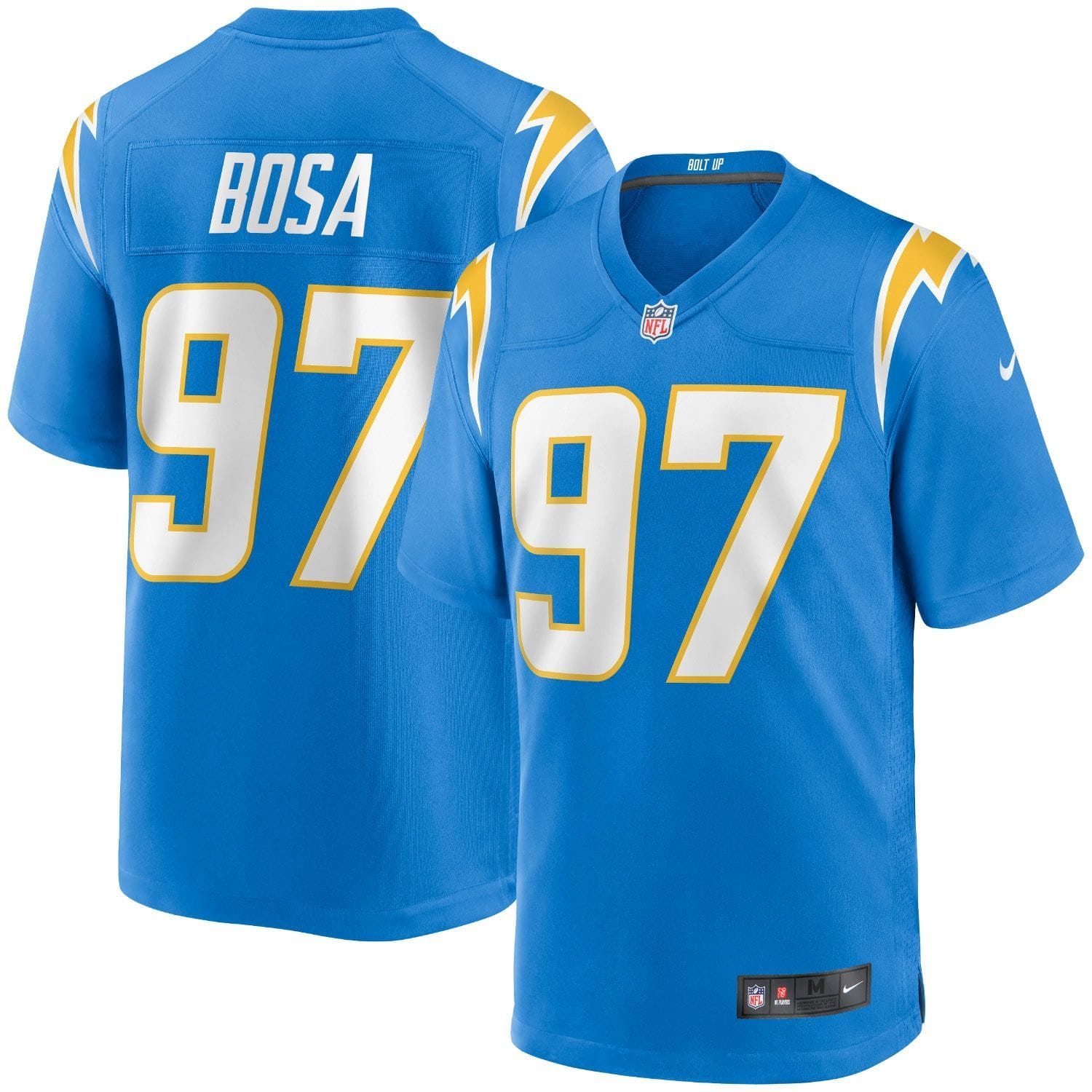 Joey Bosa #97 Los Angeles Chargers Nike Game NFL Jersey Powder Blue