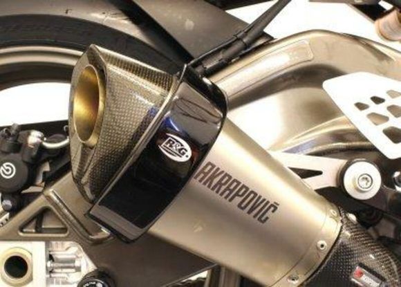 R&G Racing exhaust protection for black Akrapovic hexagonal silencerRef: Rgr00599A / 1069796