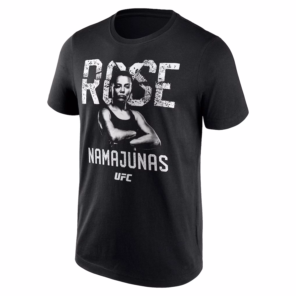 UFC Rose Namajunas Mono T-Shirt - Black - Mens