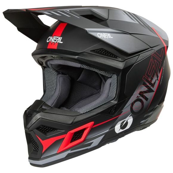Cross O'Neal 3SRS helmet - Haze 2025 - Black / RedRef: OL2197
