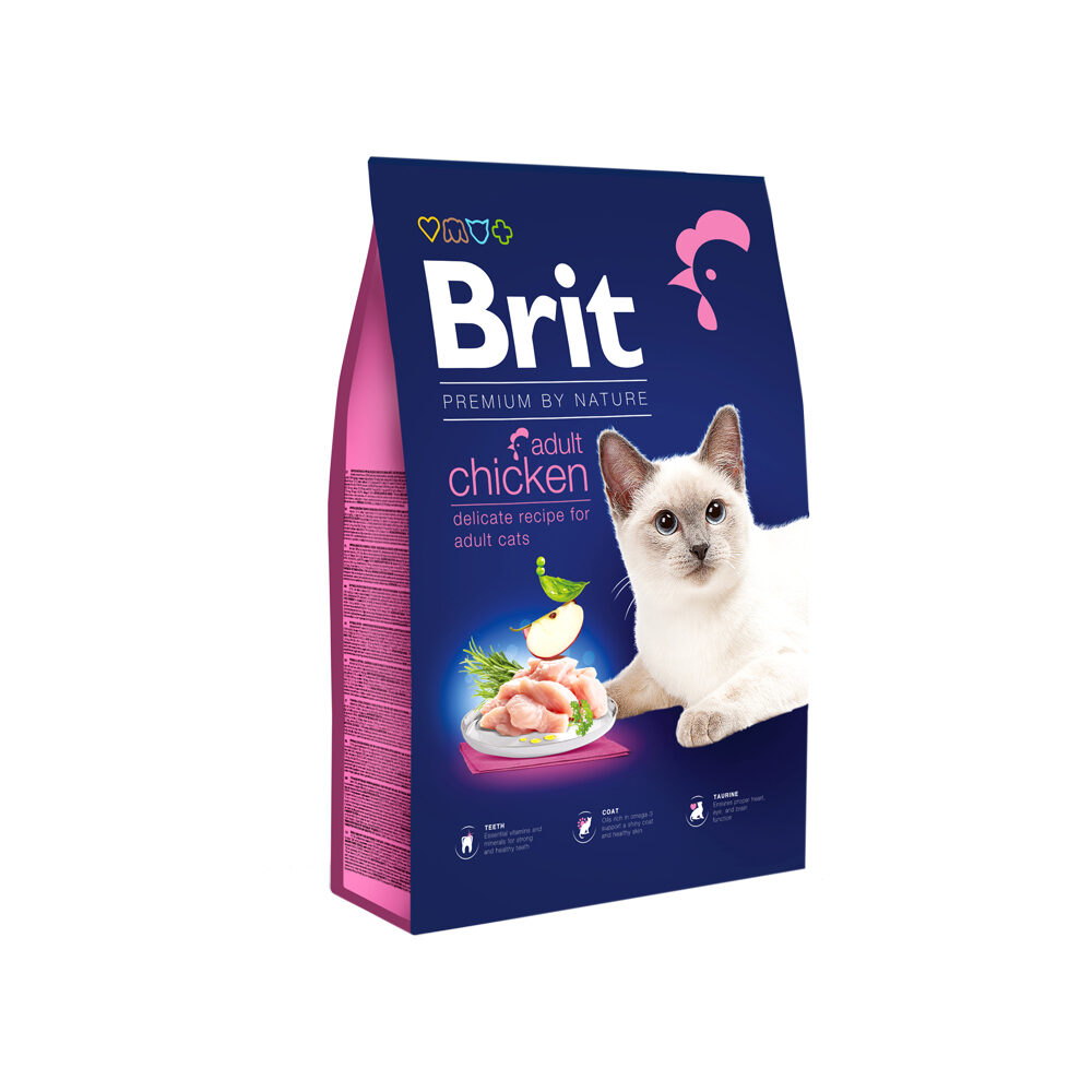 Brit Premium by nature Cat - Adult - Chicken - 1.5 kg