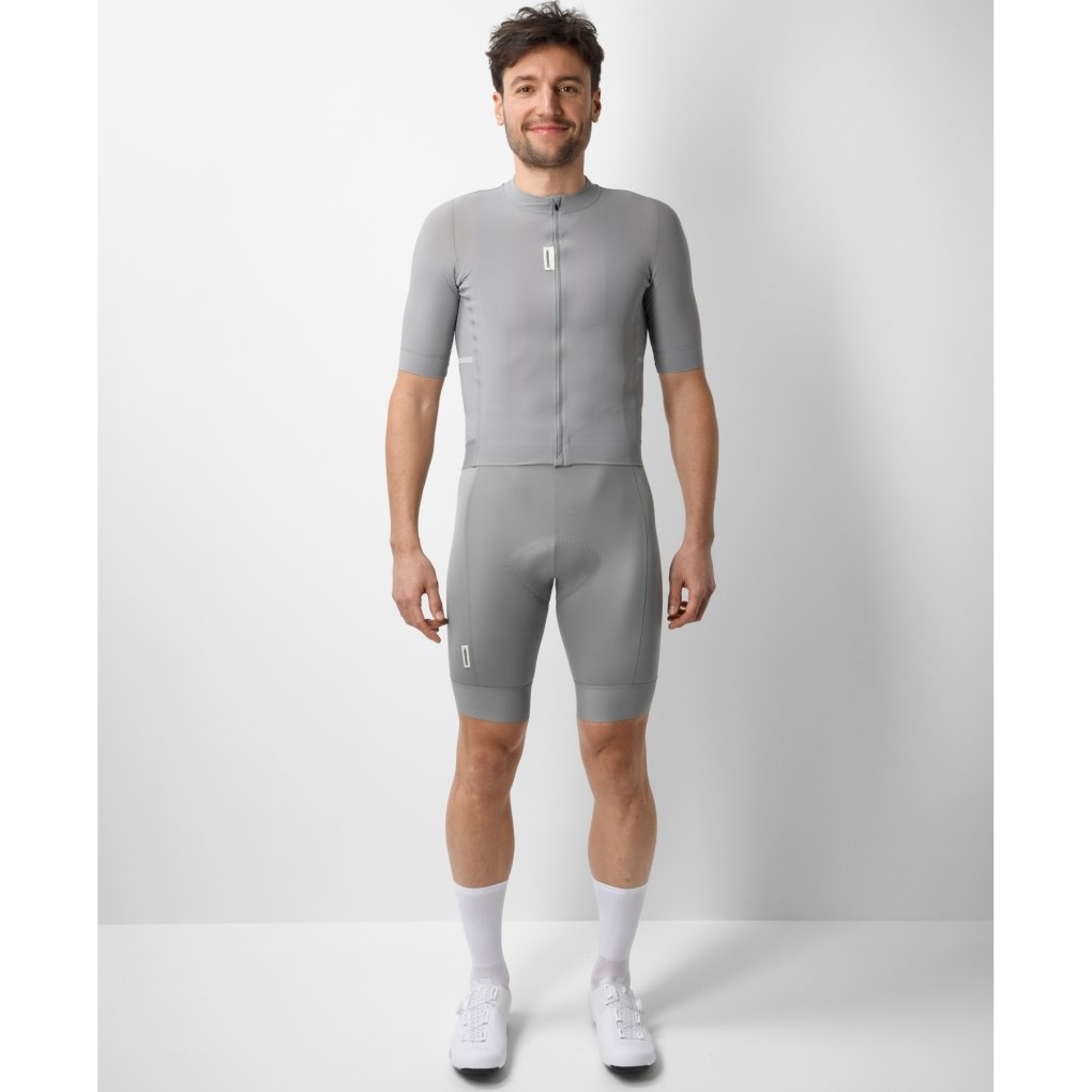 FINGERSCROSSED Road Short Sleeve Jersey Men - Morning Fog