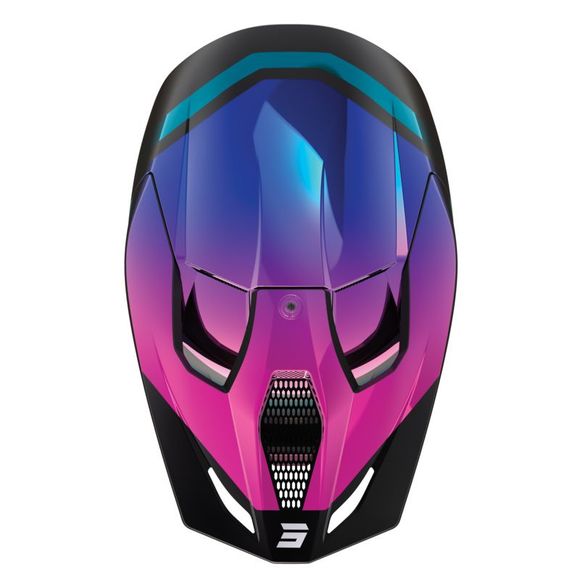 Shot RACE cross helmet - SKY - CHROME 2024 - PurpleRef: SO2406