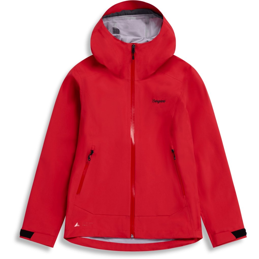Bergans Essentials 3L Shell Jacket Women - fire red
