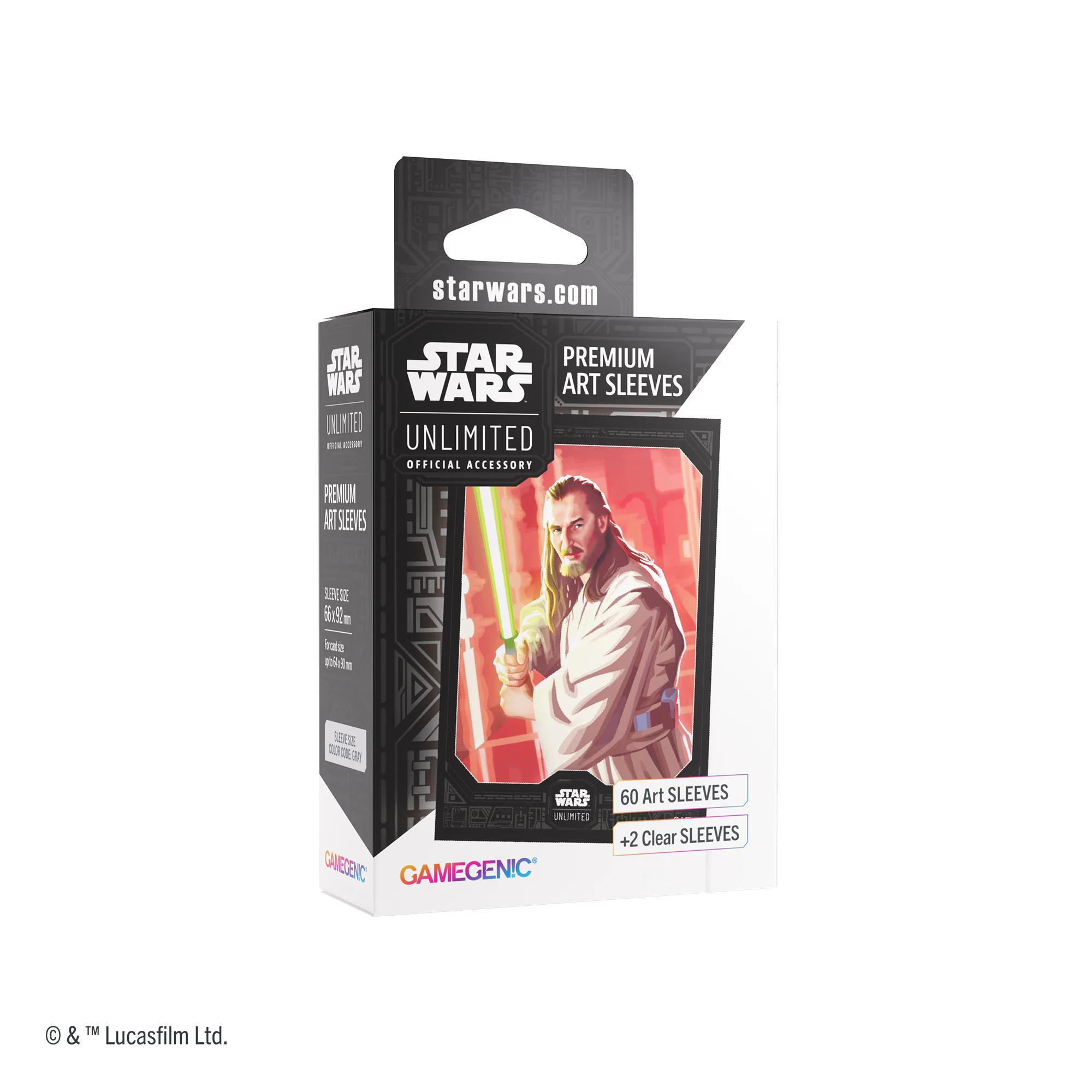 Star Wars: Unlimited Premium Art Sleeve - Qui-Gon Jinn
