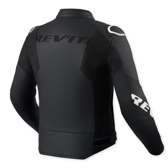 Rev it QUADRATIC Motorcycle Jacket - Black / WhiteRef: RI1757
