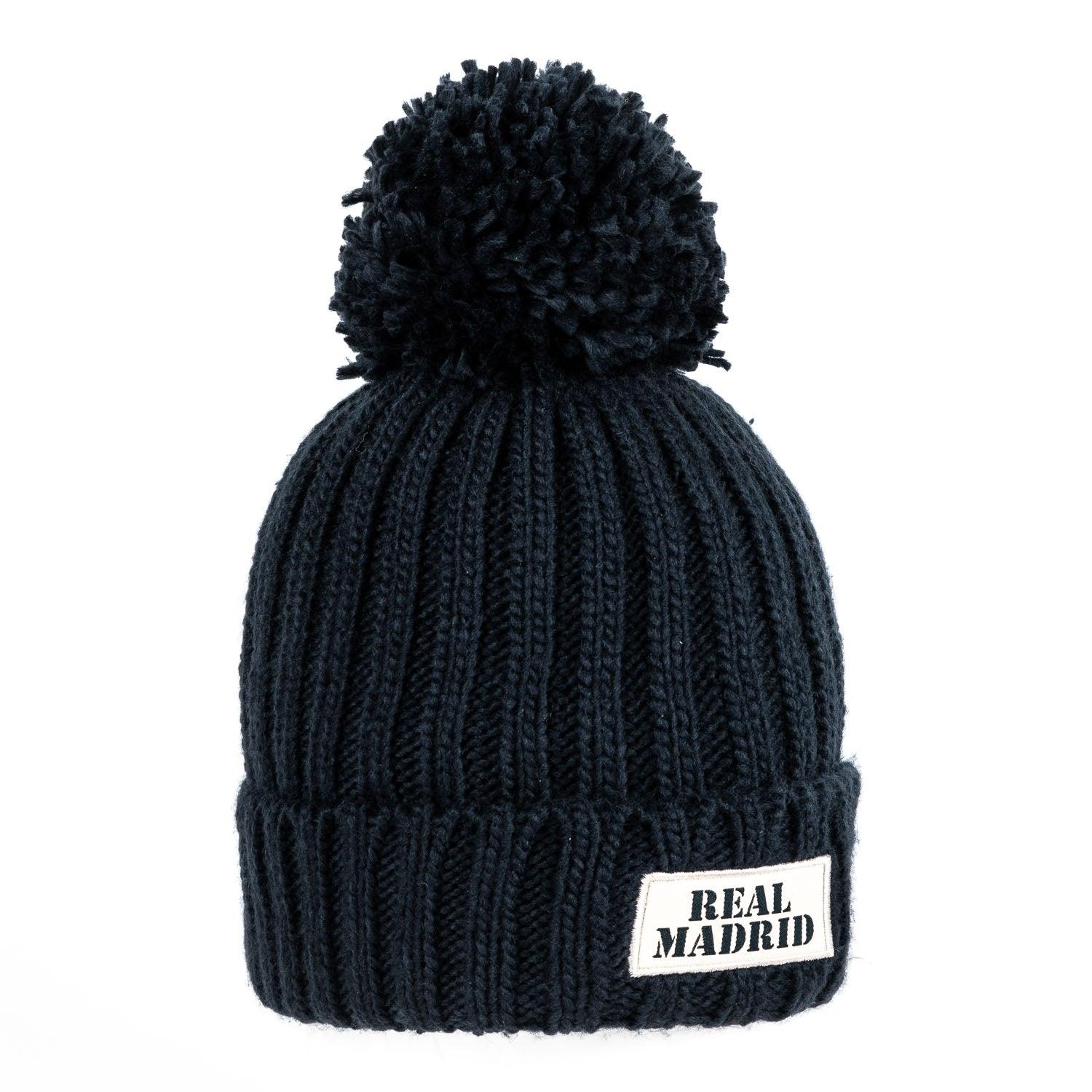 Pompom Beanie Navy
