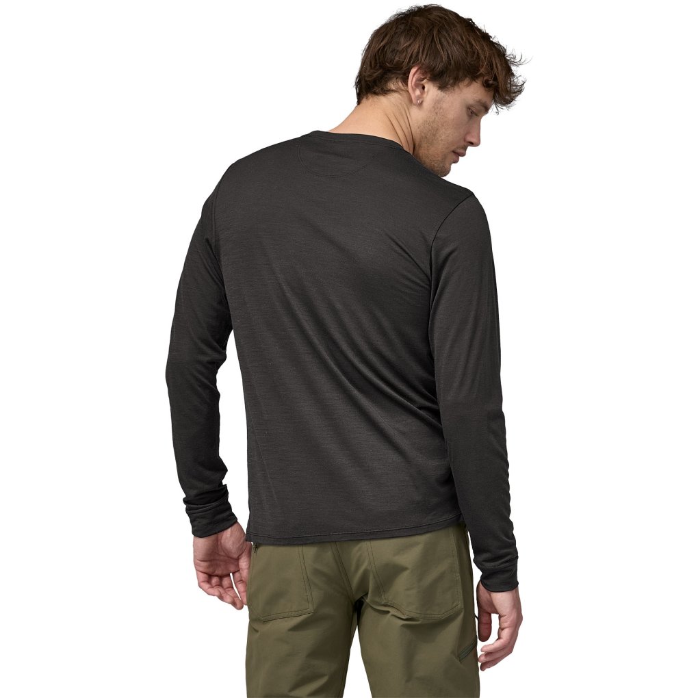 Patagonia Capilene Cool Merino Long Sleeve Shirt Men - Black