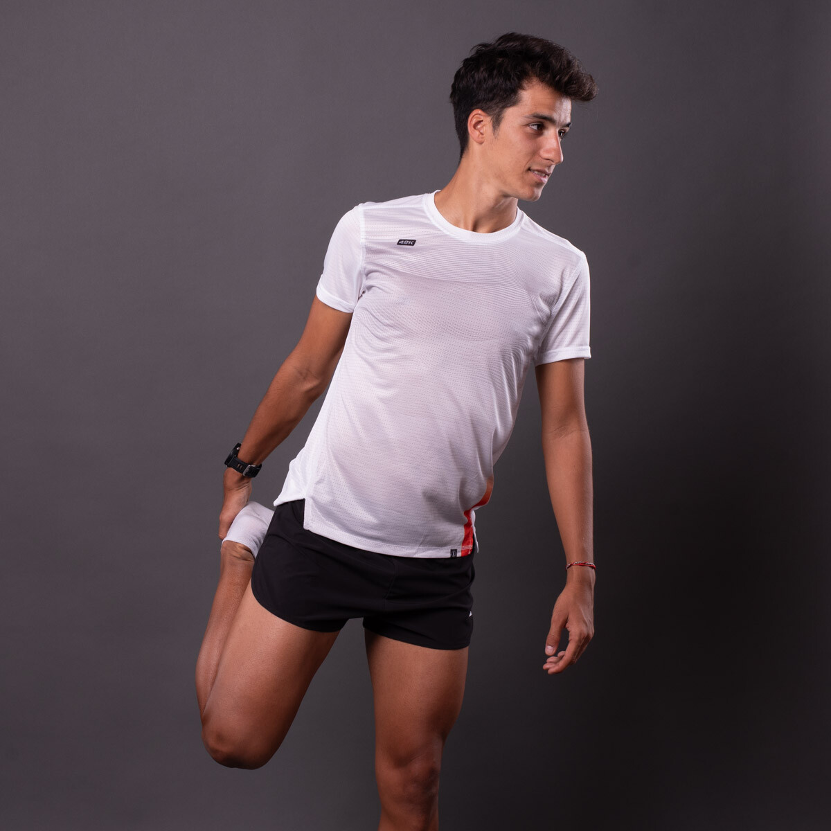 Unisex technical pants 42K RUNNING SHORT EVO 3 inches BLACK