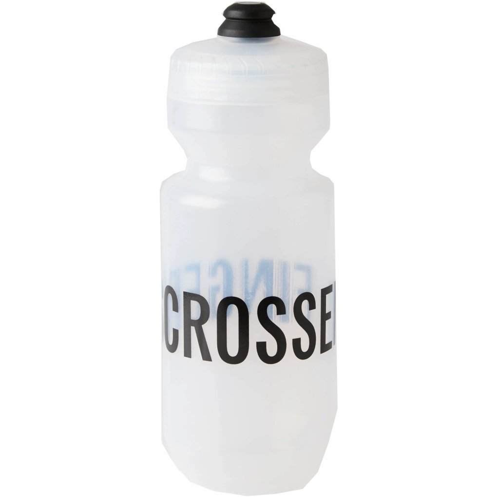 FINGERSCROSSED Bidon Bottle 650ml - Transclear Logo
