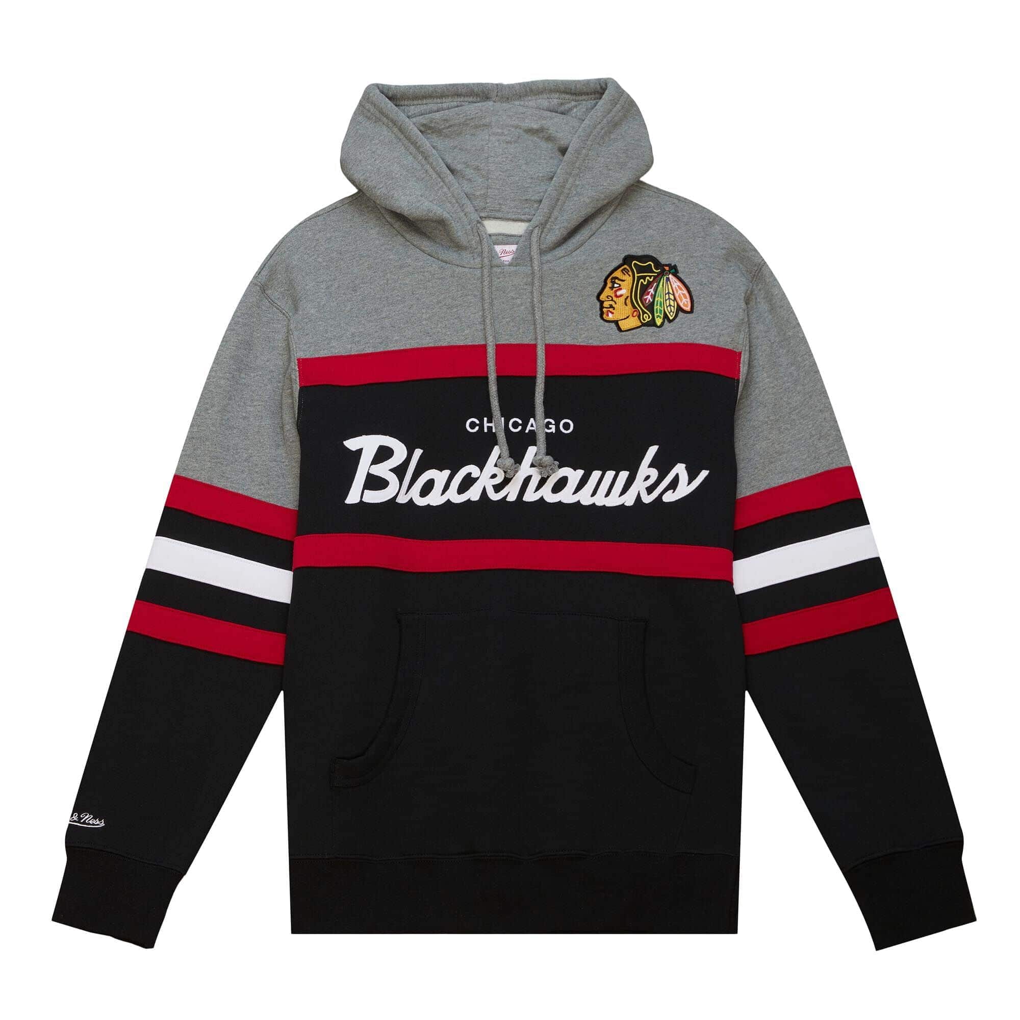 Chicago Blackhawks Head Coach Mitchell & Ness NHL Hoodie