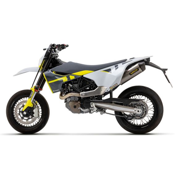 Silencieux Arrow Race-tech Titane embout carbone - GrisRef : AW0438 / 72623PK