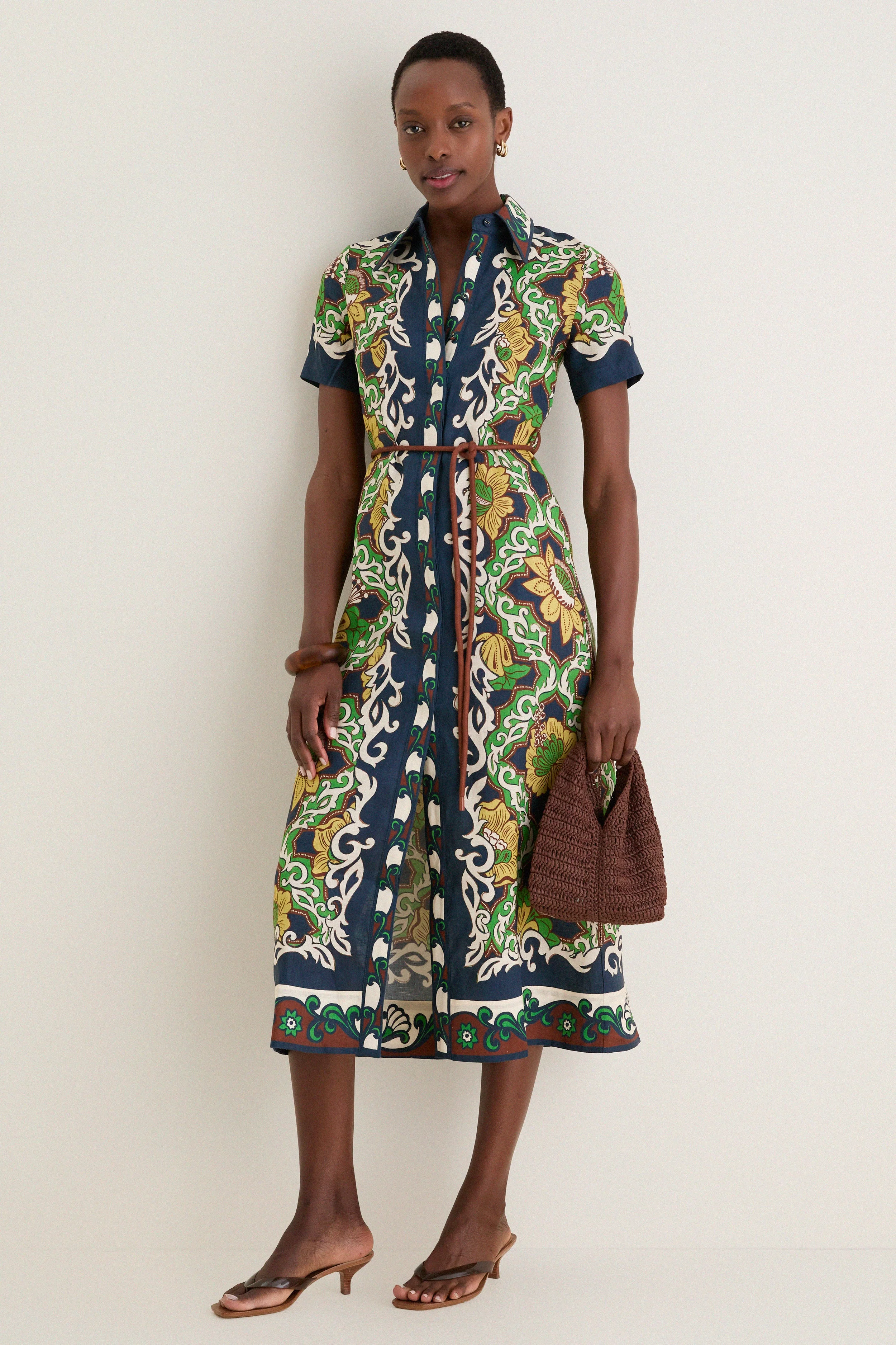 Multi Liana Shirtdress
