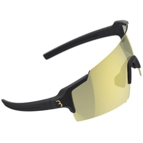 BBB Cycling Fullview BSG-70 Glasses - matt black - photochromic MLC gold mirror