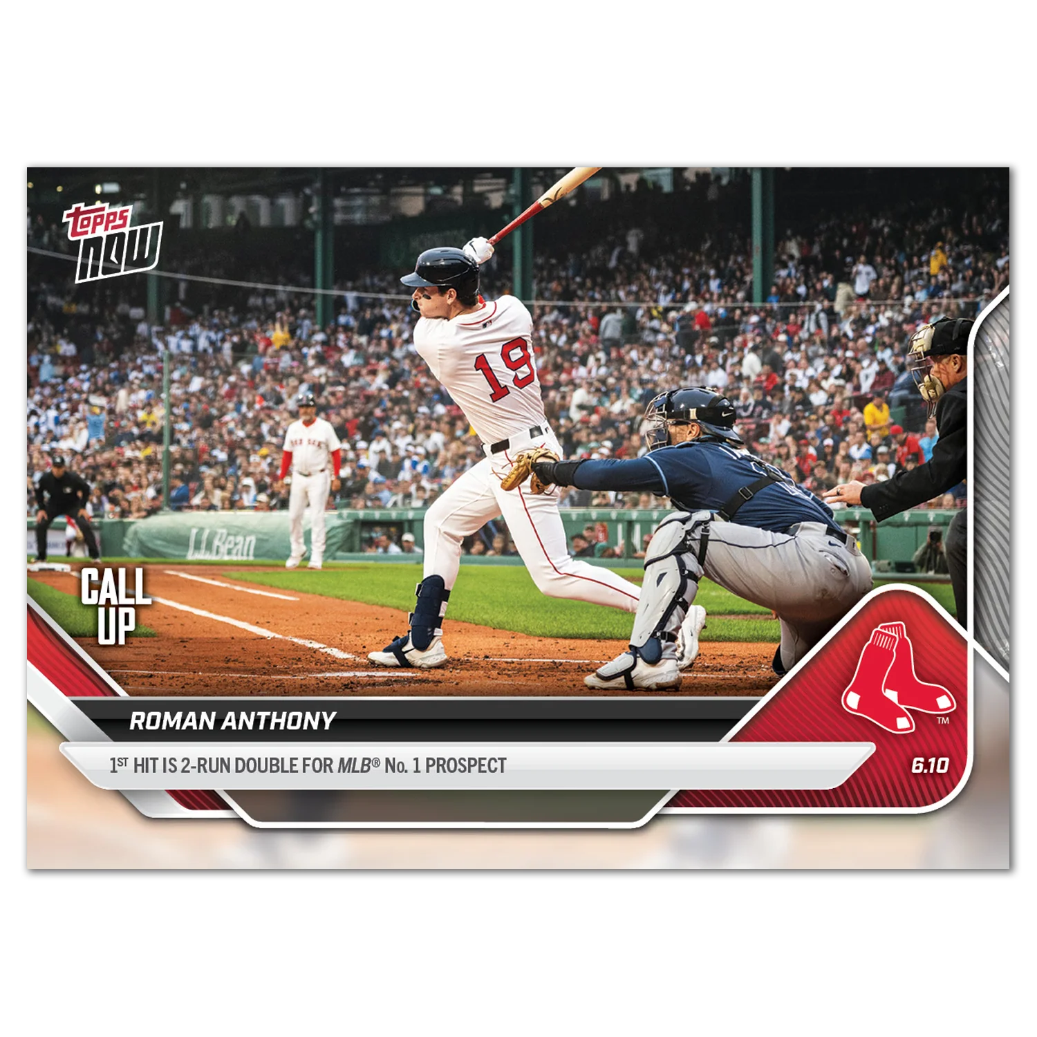 Roman Anthony - 2025 MLB Topps NOW® - Card 285