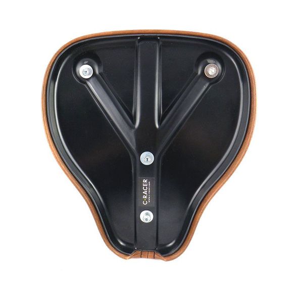 Selle confort Brazoline BOBBER MONOPLACE taille L Universel - MarronRef : CSCR09