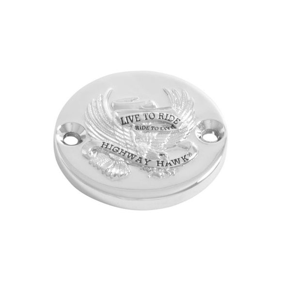 Highway Hawk Live to Ride brake master cylinder cover - GrayRef: HIG0357 / 454-001R